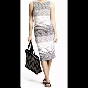 Athleta Comeback Striped Midi Dress🖤